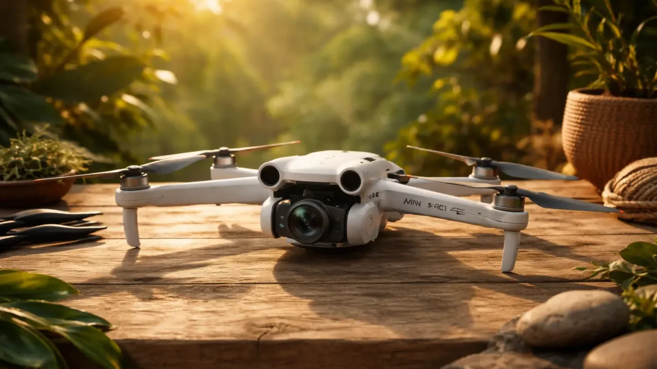 6 drones DJI Mini 4 Pro com design premium por preço justo 2026