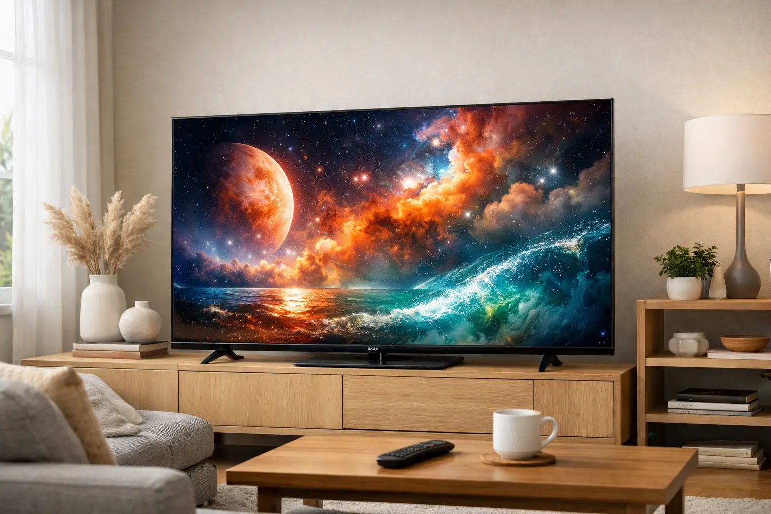 6 melhores Smart TVs 55" perfeitas para quem busca qualidade de imagem em 2026
