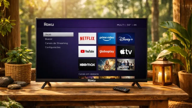 Custo‑benefício: 6 Smart TVs Roku Multi 50" 4K por menos de R$2.100 em 01/28/2026 10:46:30