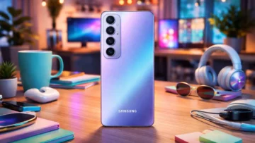 6 Samsung Edge S25: design premium com desconto na Amazon