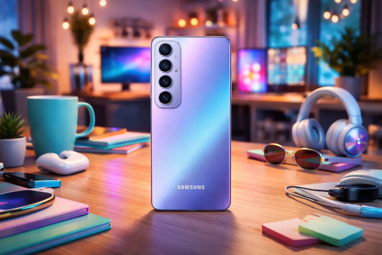 6 Samsung Edge S25: design premium com desconto na Amazon