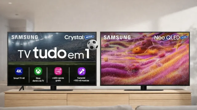 Smart TV 4K 43 Samsung: 2 modelos por perfil de uso