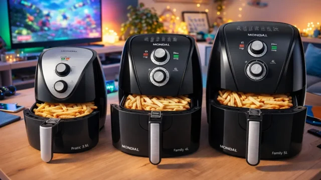Air fryer Mondial: 3 opções por capacidade para decidir bem