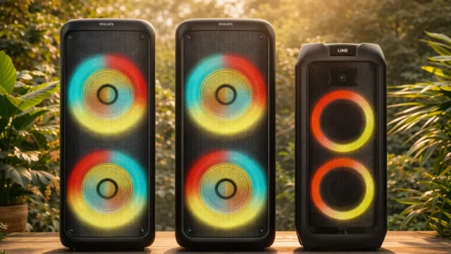 Caixa de som Philips grande: 3 modelos para escolher com clareza