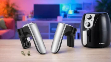 Air Fryer Mondial: 2 opções de puxador por modelo