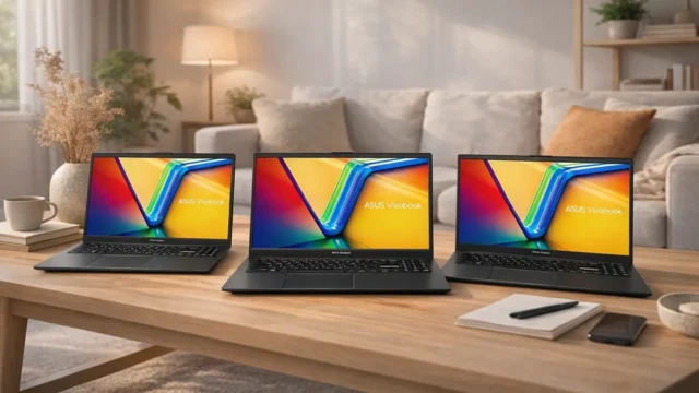 ASUS Vivobook 15 Ryzen 5: 3 opções para uso diário com clareza