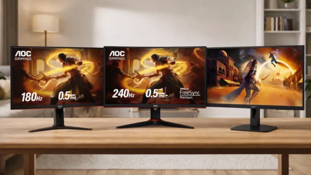 Monitor AOC gamer: 4 opções por perfil de uso para decidir