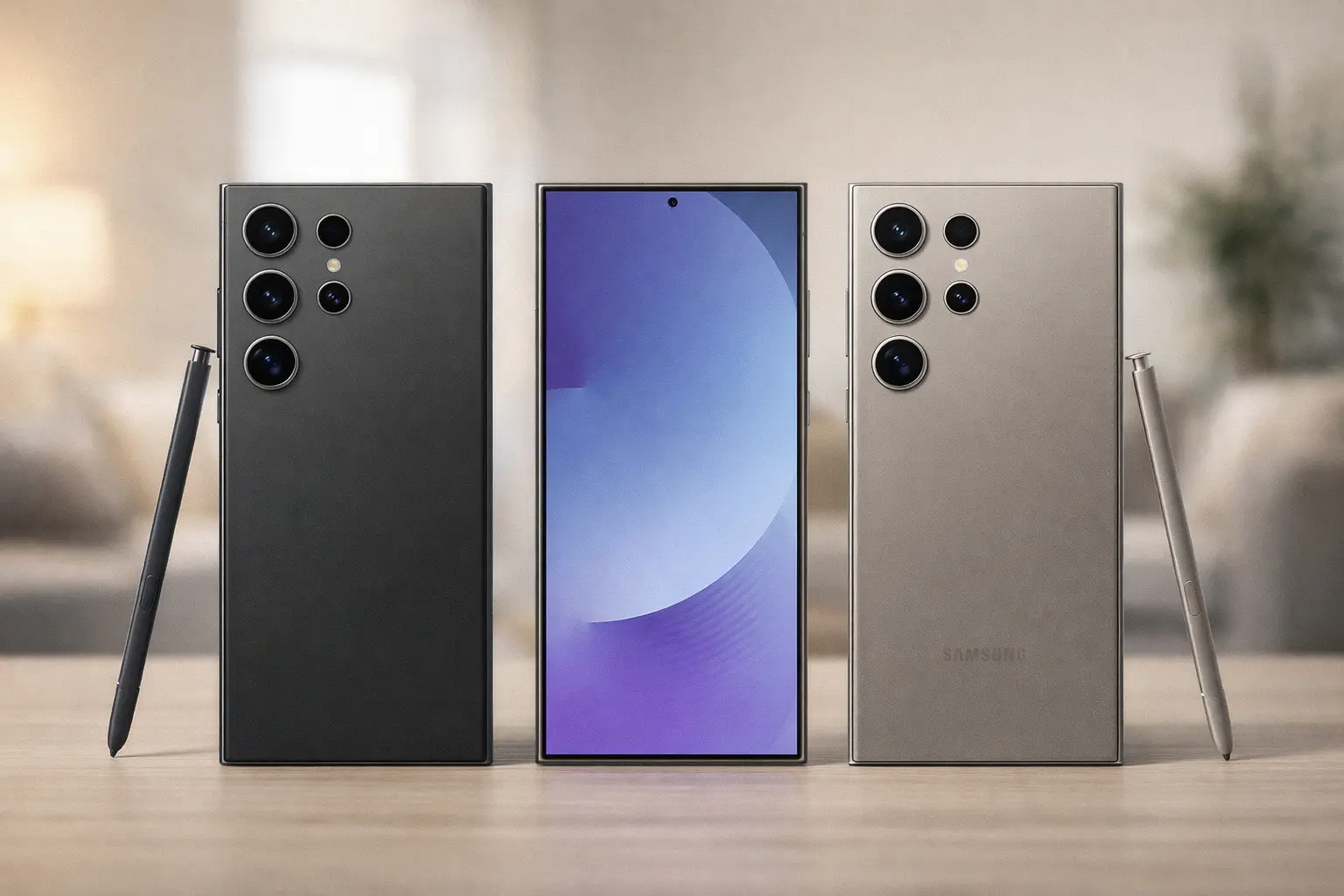 Samsung S24 Ultra: 3 opções por capacidade para decidir