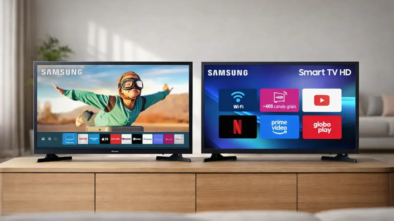 Smart TV Samsung 32 HD: 2 opções por perfil para decidir