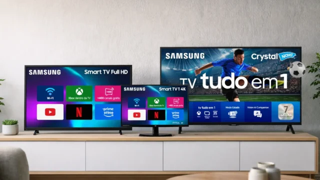 Smart TVs Samsung: 3 opções por perfil de uso para decidir