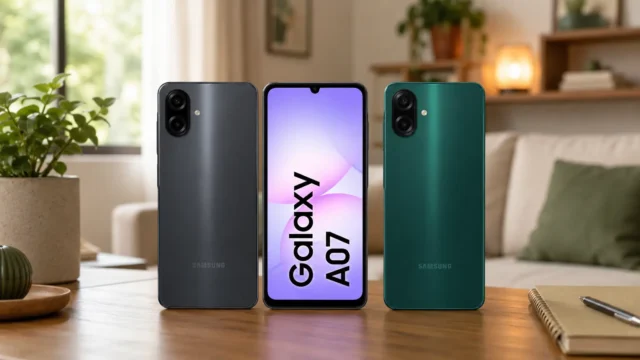 Galaxy A07 Samsung: 3 versões para usos diferentes no dia a dia