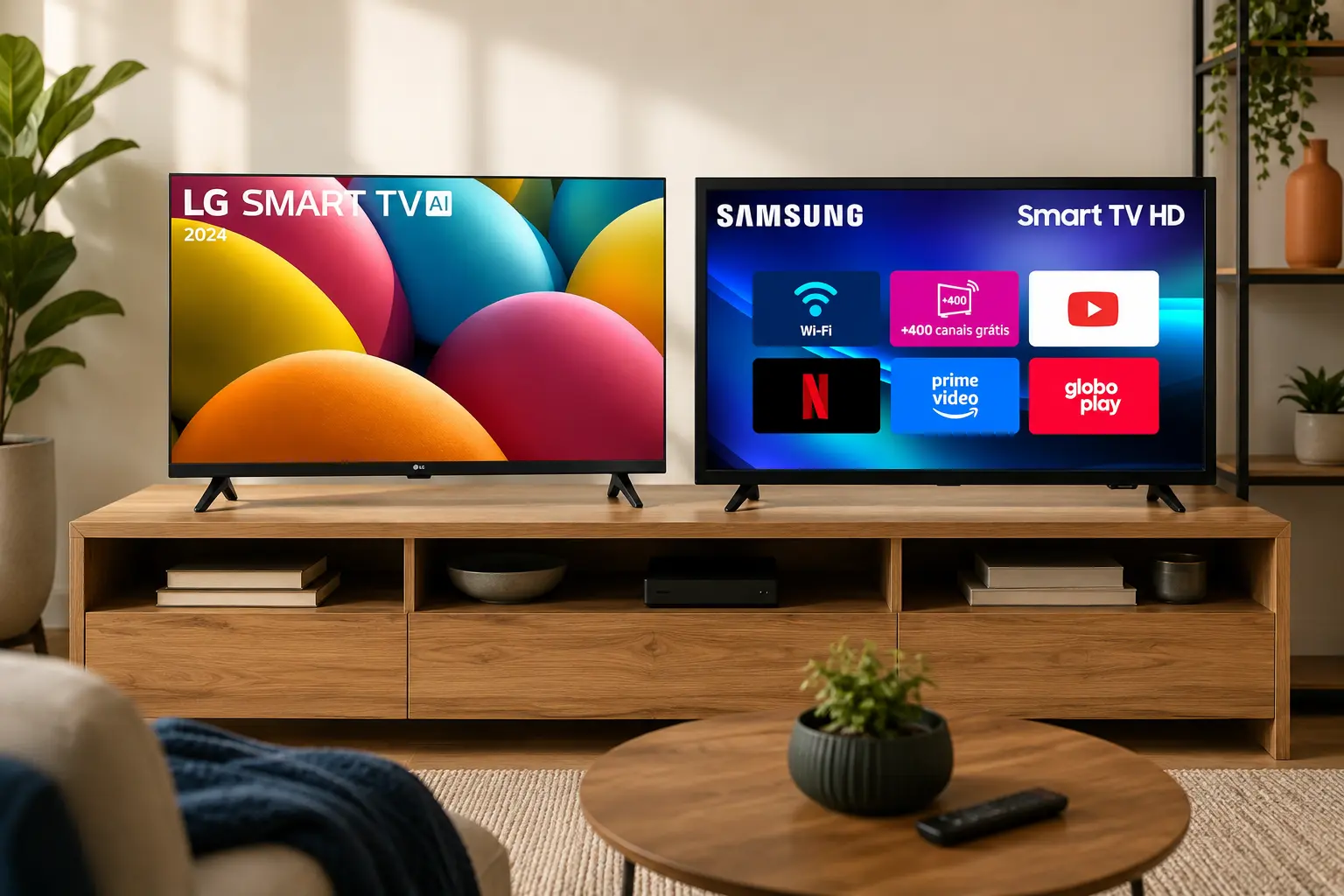 TV smart 32 polegadas: 4 opções para streaming e uso diário