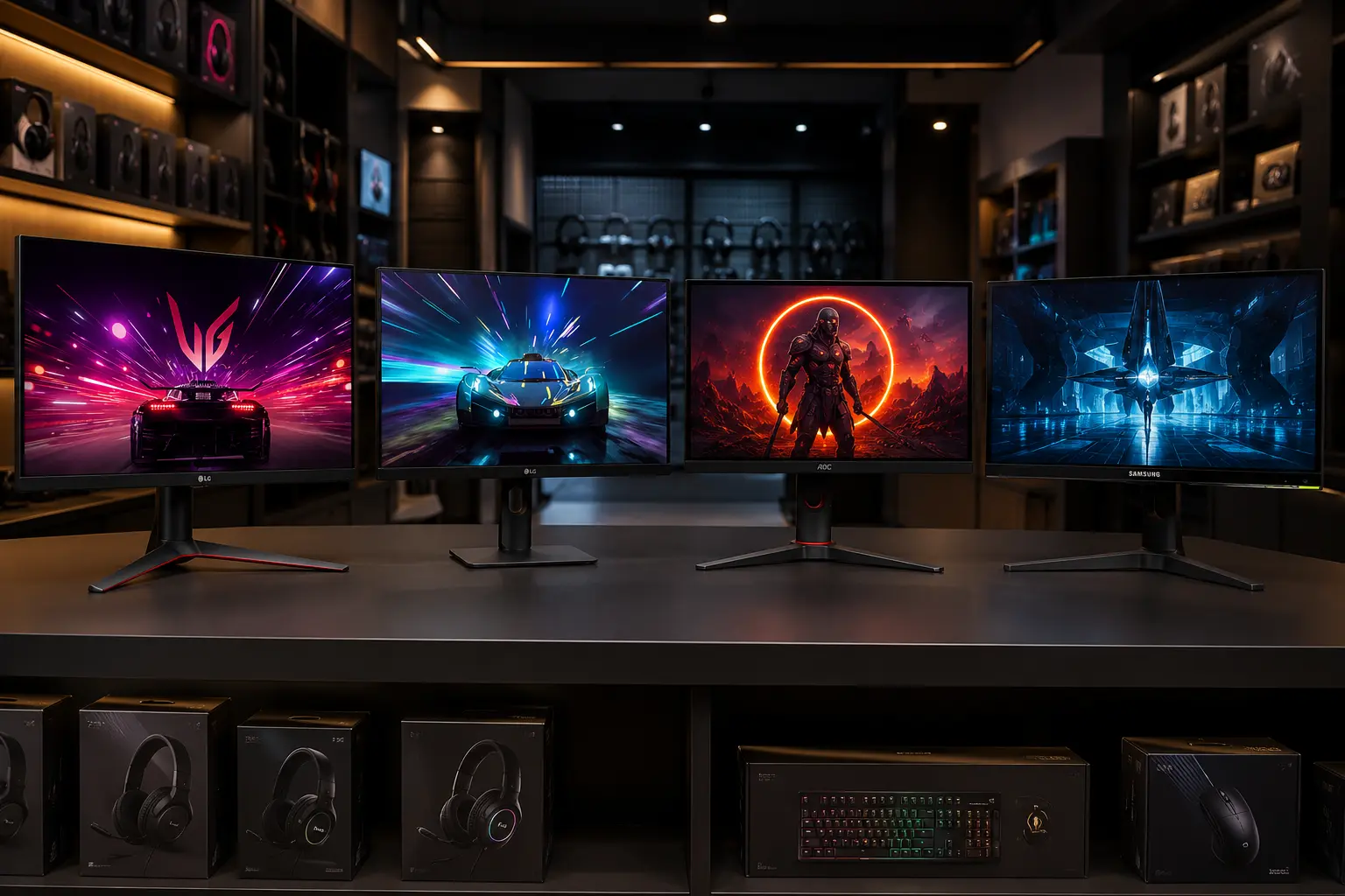 Monitor 144Hz para jogos: 4 opções que mudam no uso real